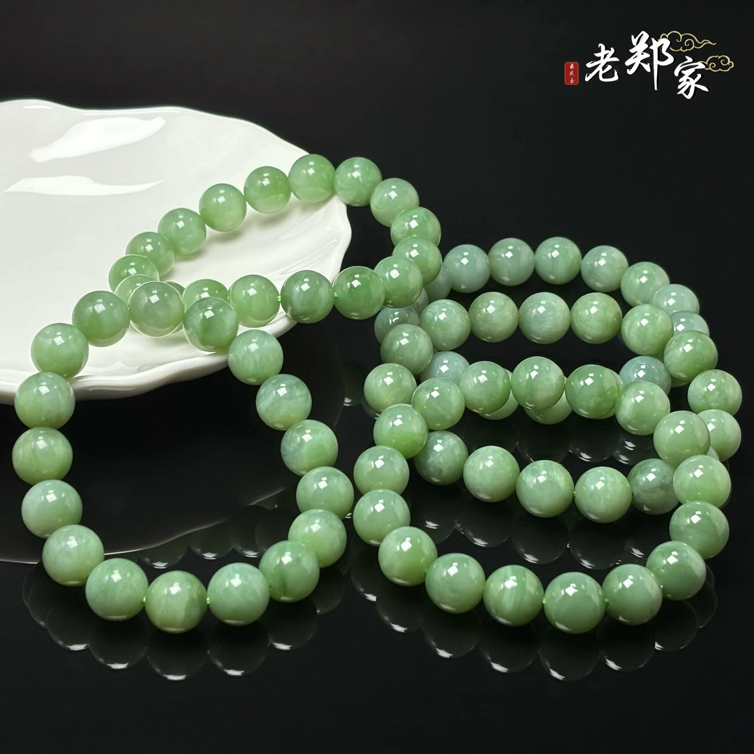 【老郑家】和田玉手串 约11+mm 多样性发一件