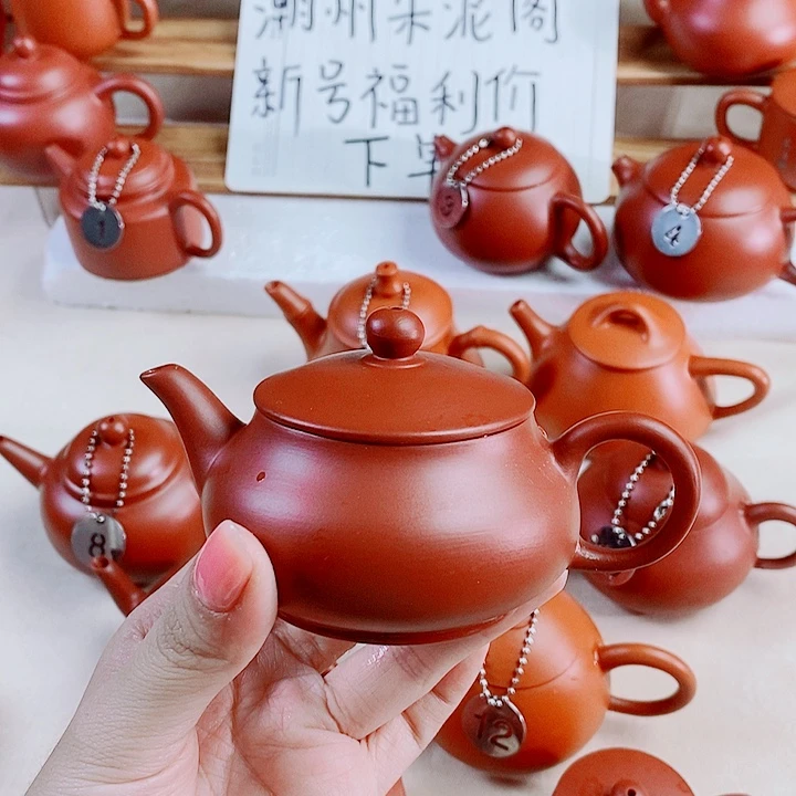 潮州朱泥壶明炉110