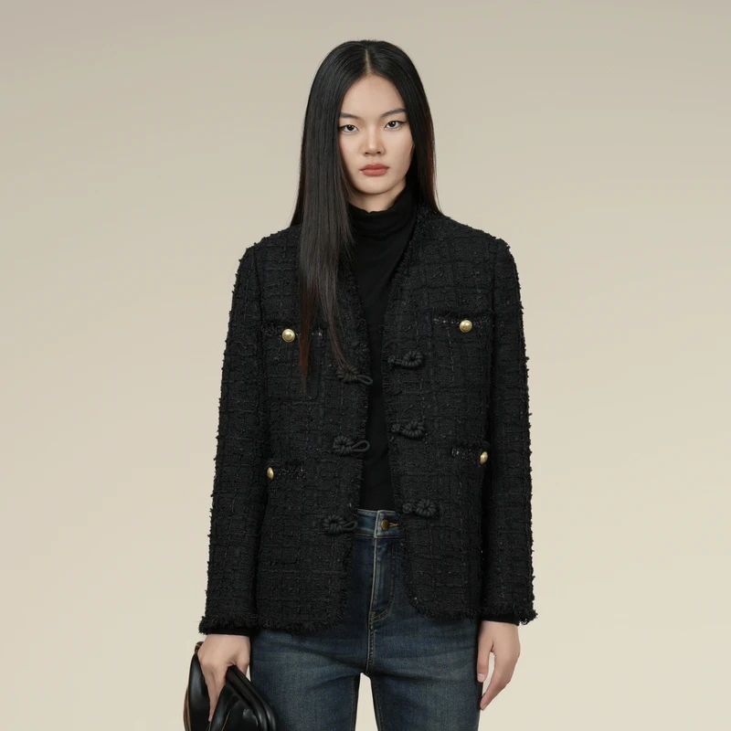 毛呢外套XK407015A390