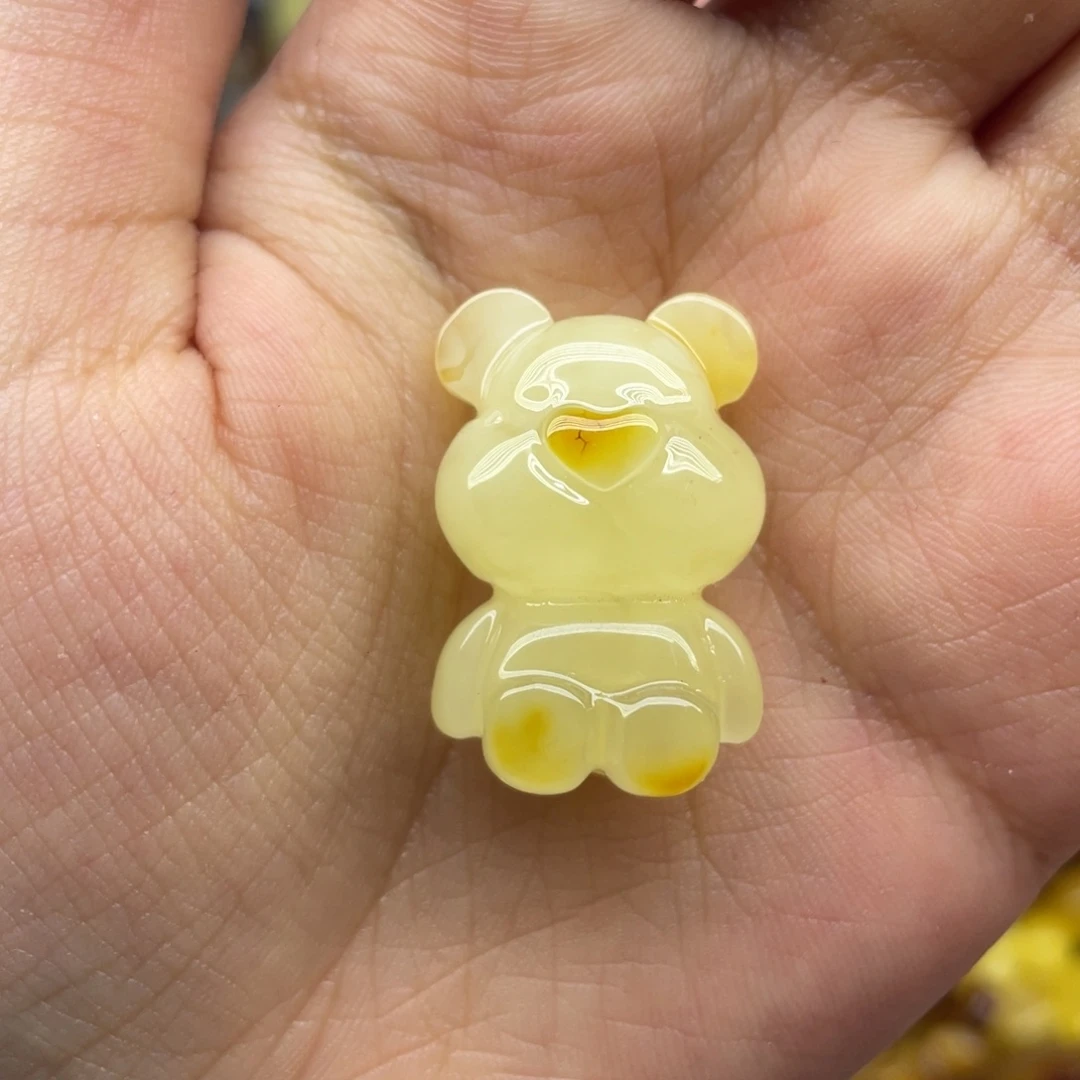 琥珀未镶嵌裸石天然琥珀蜜蜡