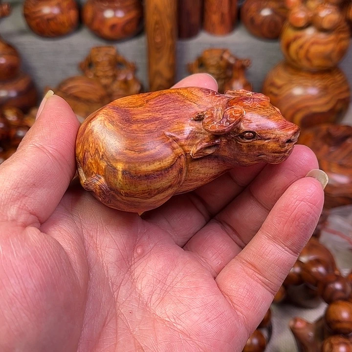 黄花梨/降香黄檀海南黄花梨油梨工艺品