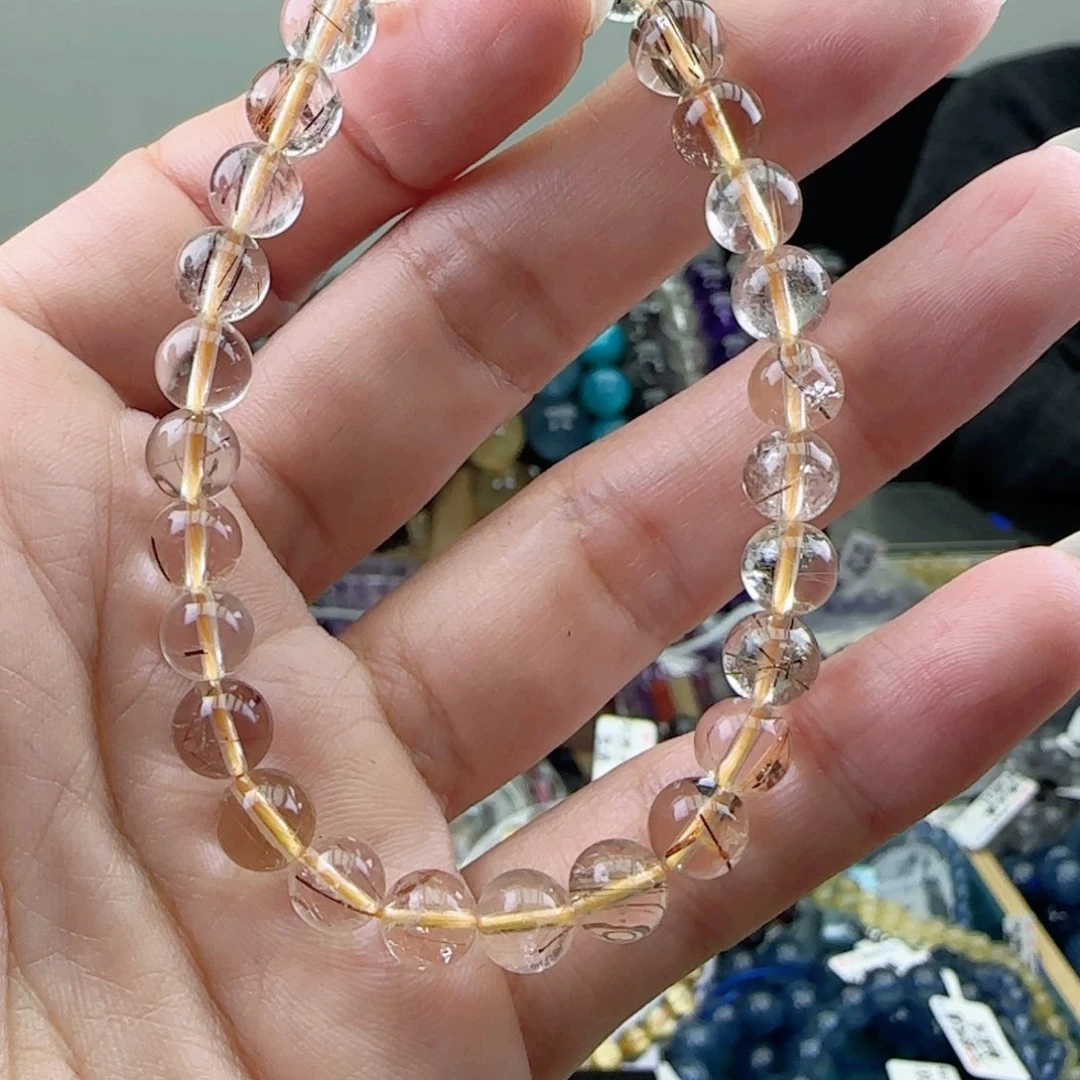 水晶手链未镶嵌手串