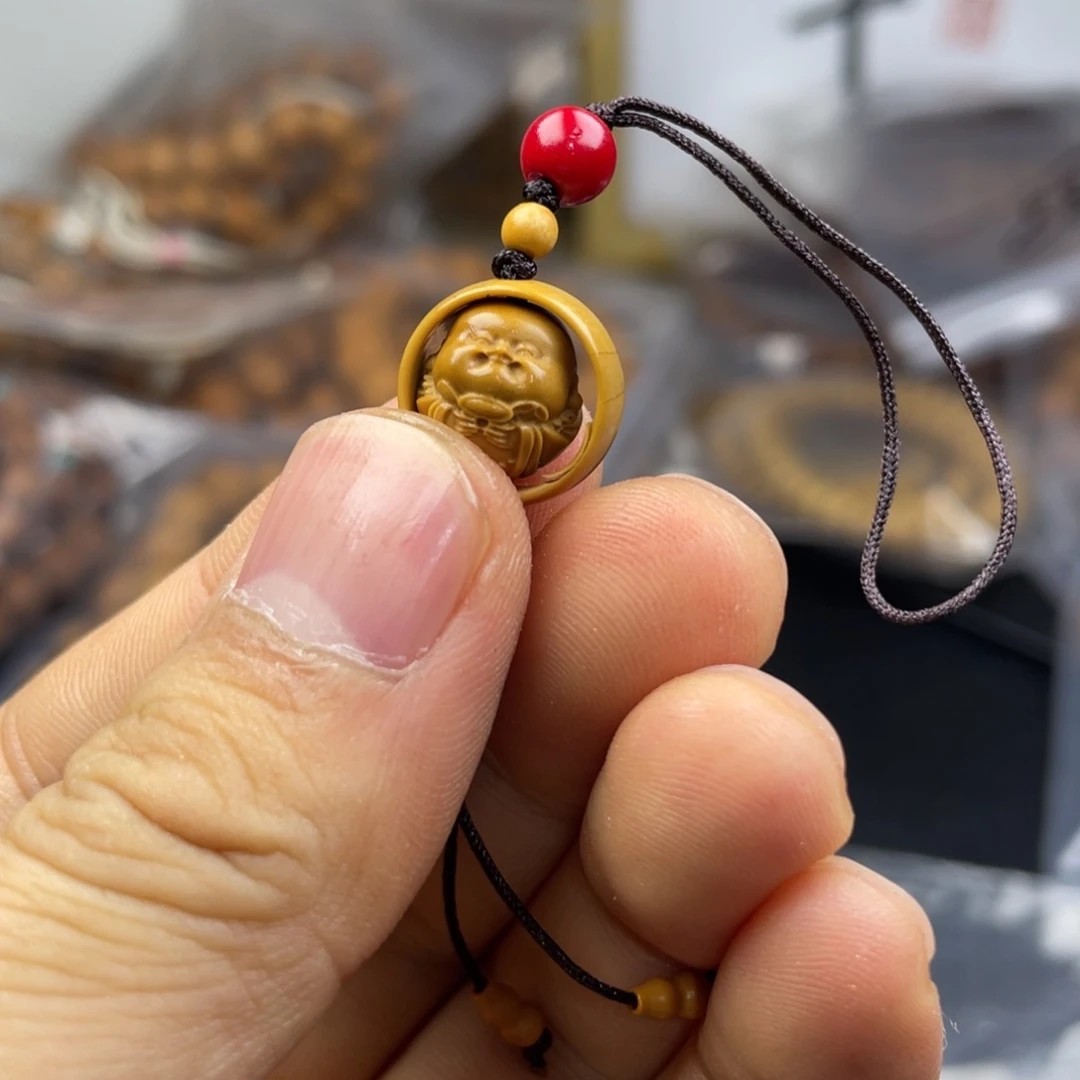 猴头核桃吊坠不说算