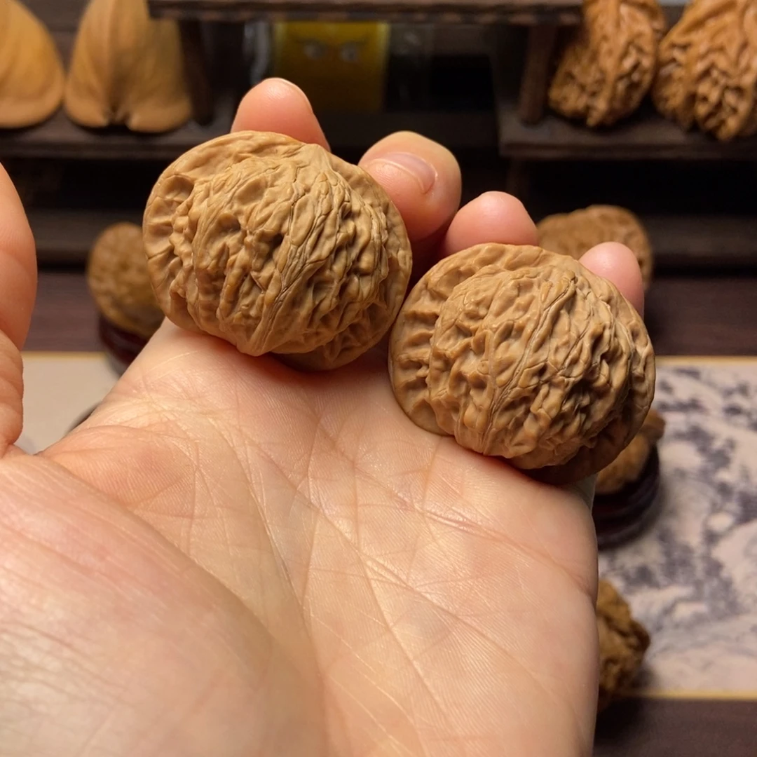 文玩核桃把件全品赵闷尺寸40