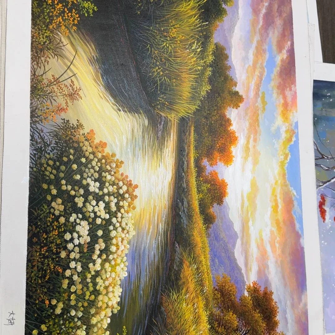 油画好的我真的是太