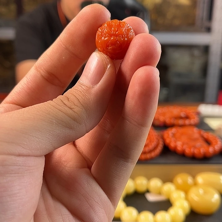 南红玛瑙圆珠未镶嵌⭕️****南红圆珠