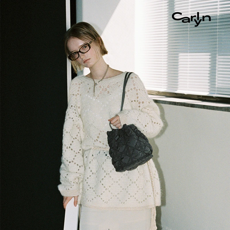 CARLYN MINI CLOVER BACKPACK韩国经典设计云朵手提轻便双肩包