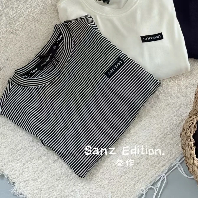 557儿童条纹长袖T恤