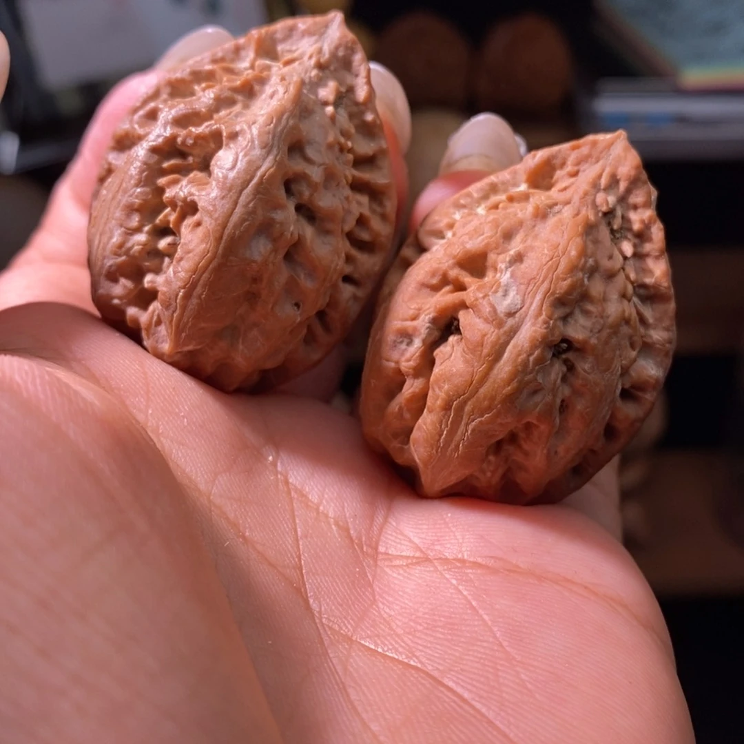 文玩核桃吊坠核桃12阴皮
