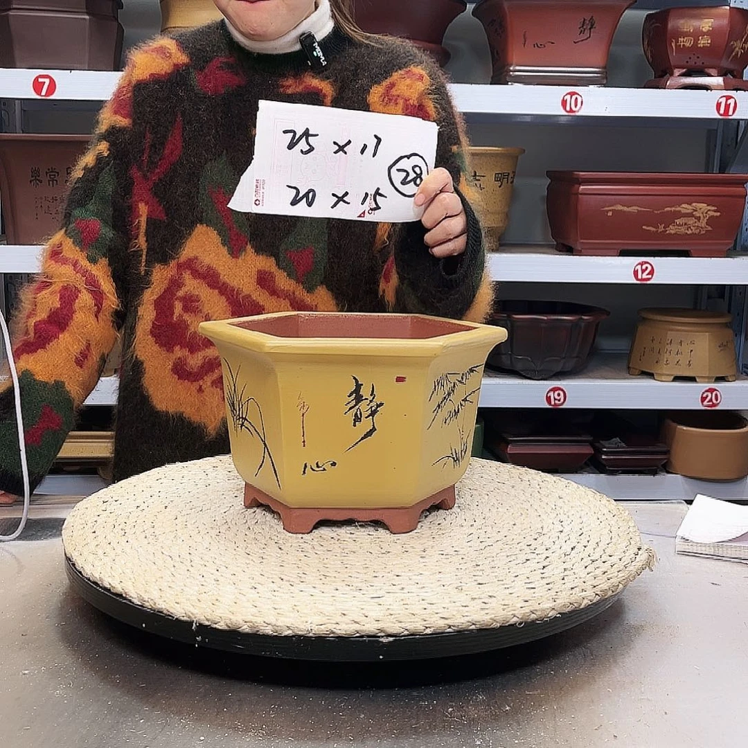 紫砂花盆紫砂花盆