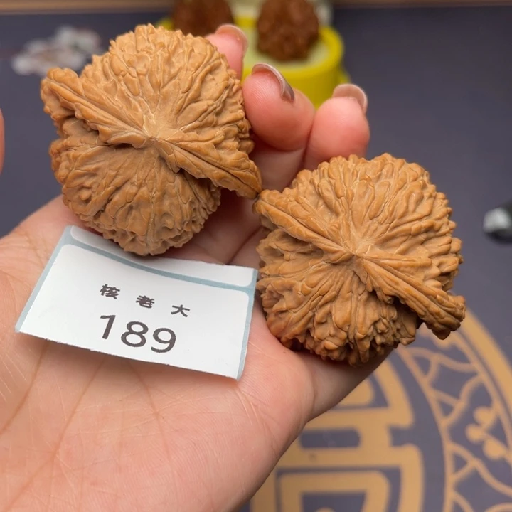 文玩核桃把件白狮子49/189