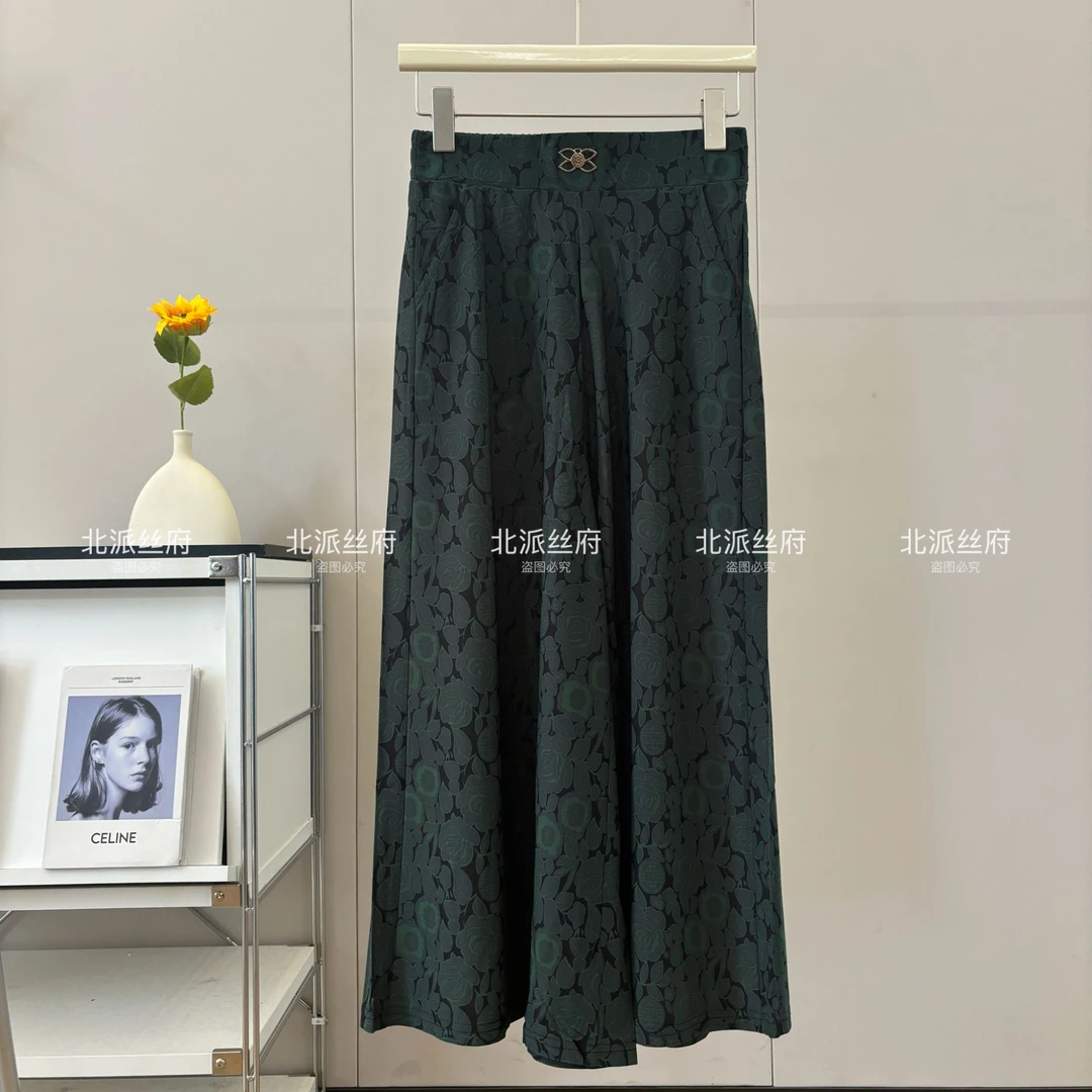 【胜仔妈妈】新中式蝴蝶钻夏季百搭九分裤85~90裤长（D106）