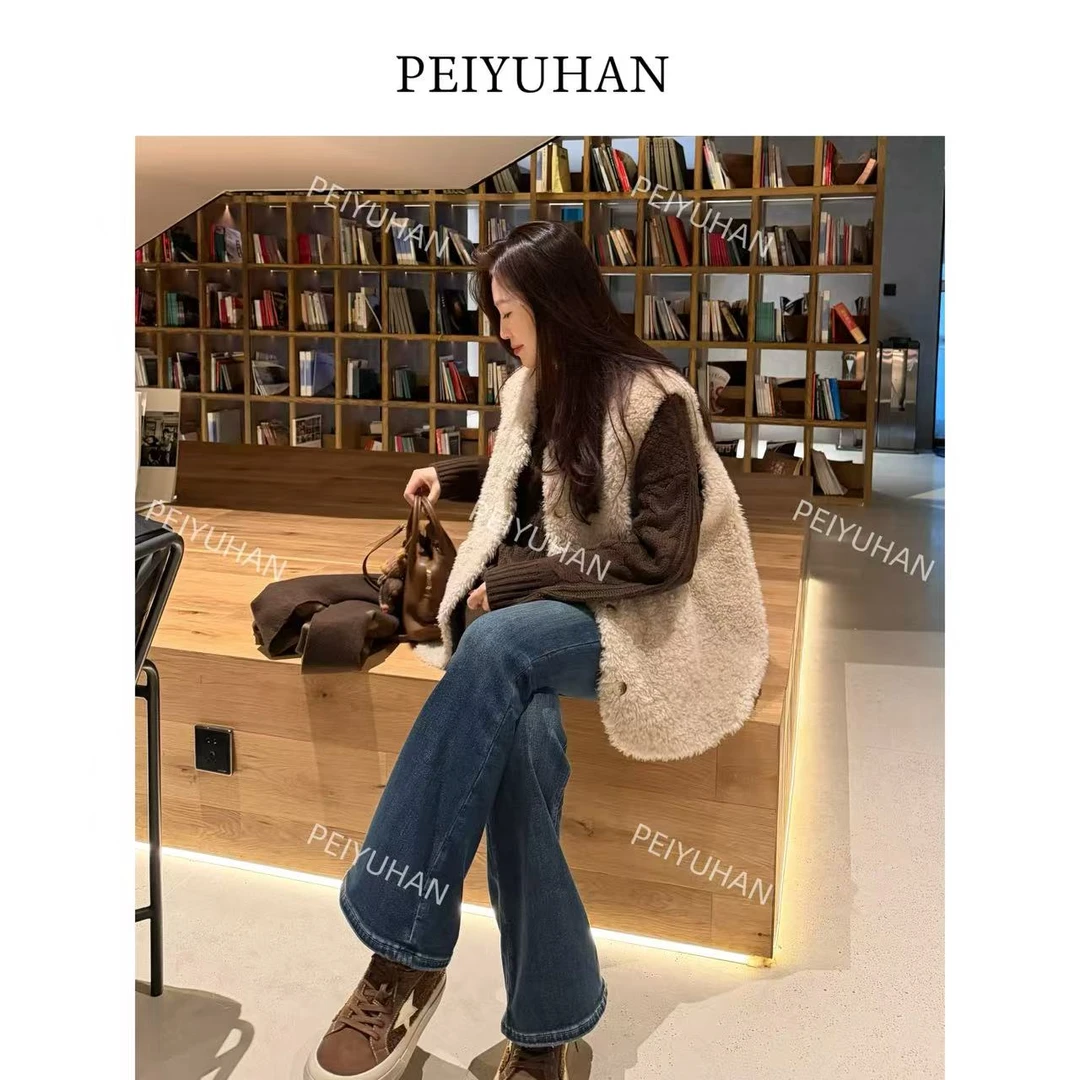 PEIERNA佩佩PC 【羊毛马甲】100羊毛马夹  Y11664  6106247时尚轻奢