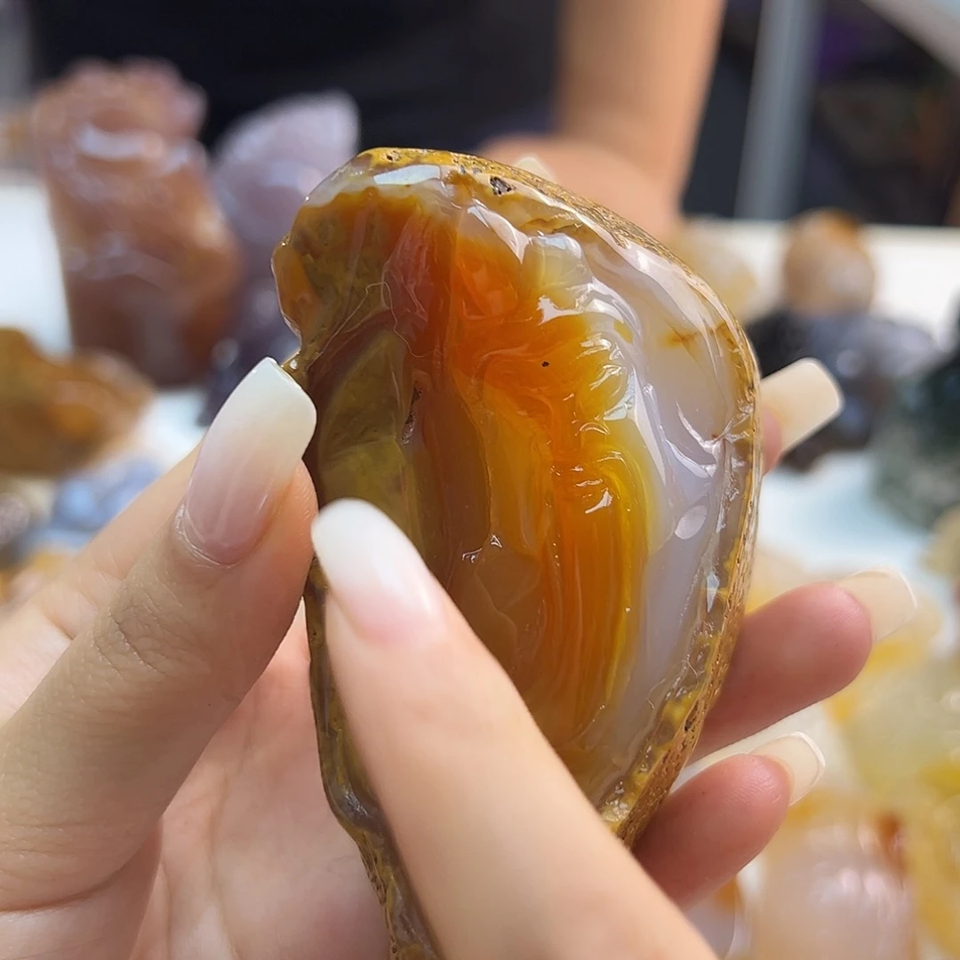 玛瑙/玉髓未镶嵌颈饰