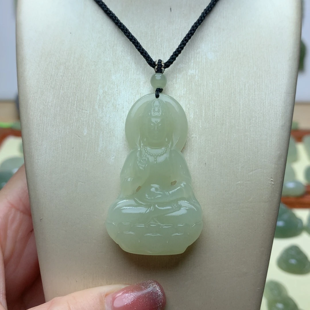 和田玉吊坠未镶嵌