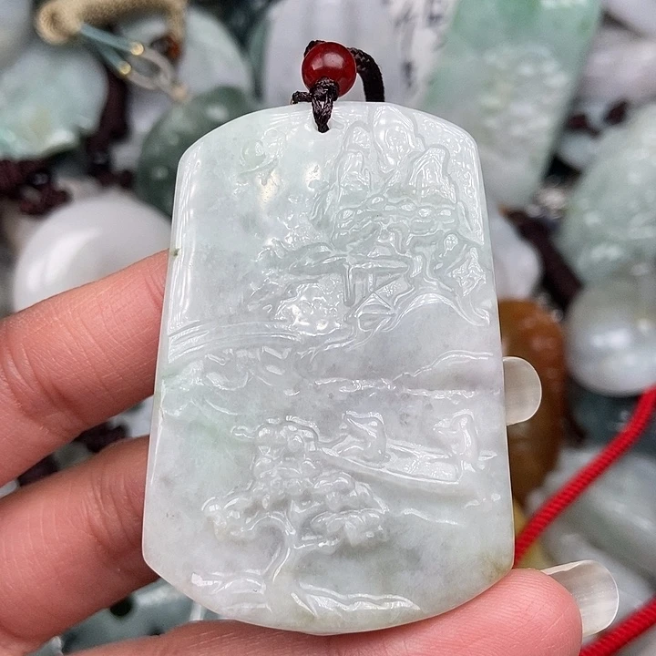 颈饰未镶嵌翡翠翡翠