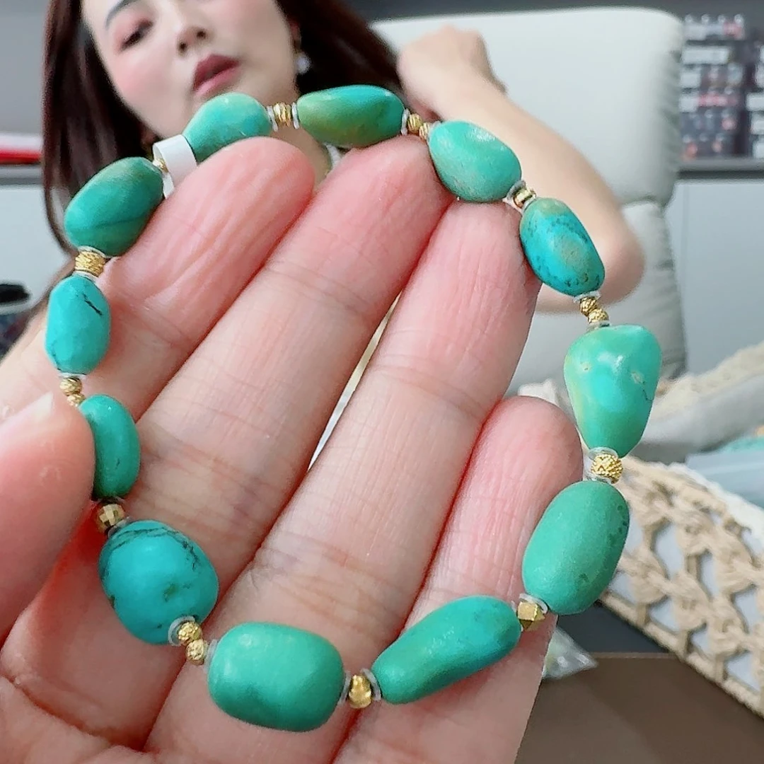 未镶嵌绿松石珠宝奇石