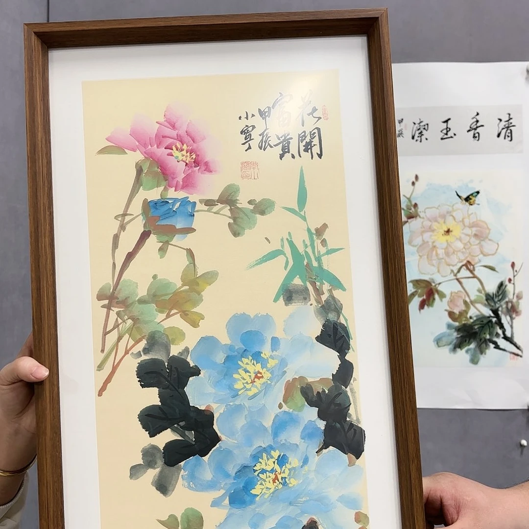 国画国画纯手绘作品请放心去藏