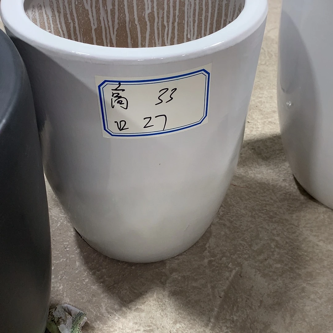 高温陶瓷花盆微瑕