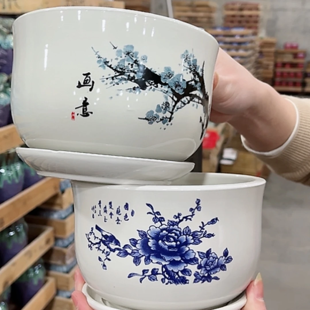 【闪购商品】陶瓷花盆