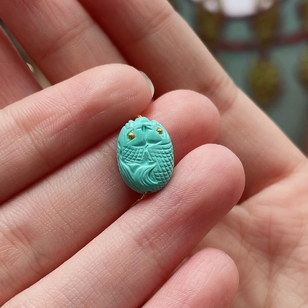 绿松石颈饰未镶嵌