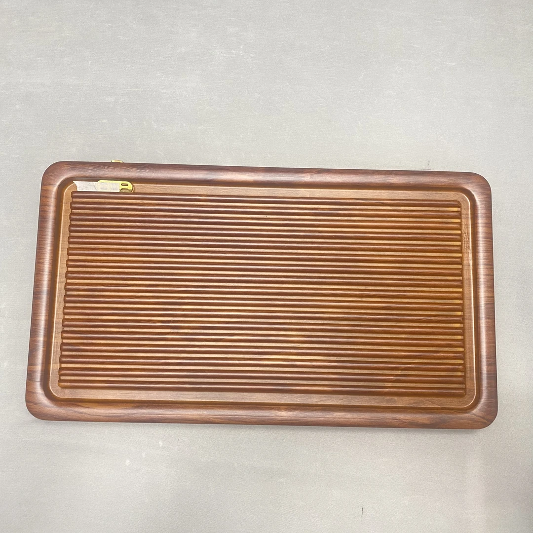 百川花梨色 50*28*3 直条实木茶盘