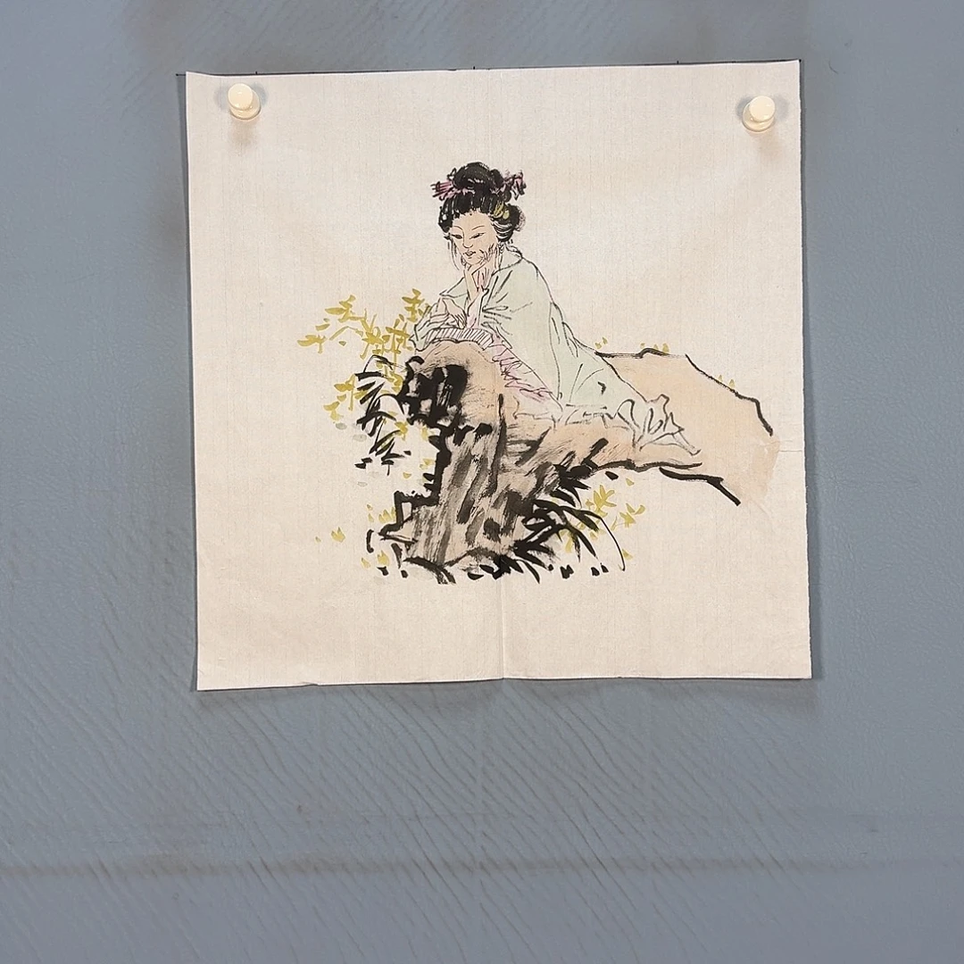 国画956 牡丹一如你的