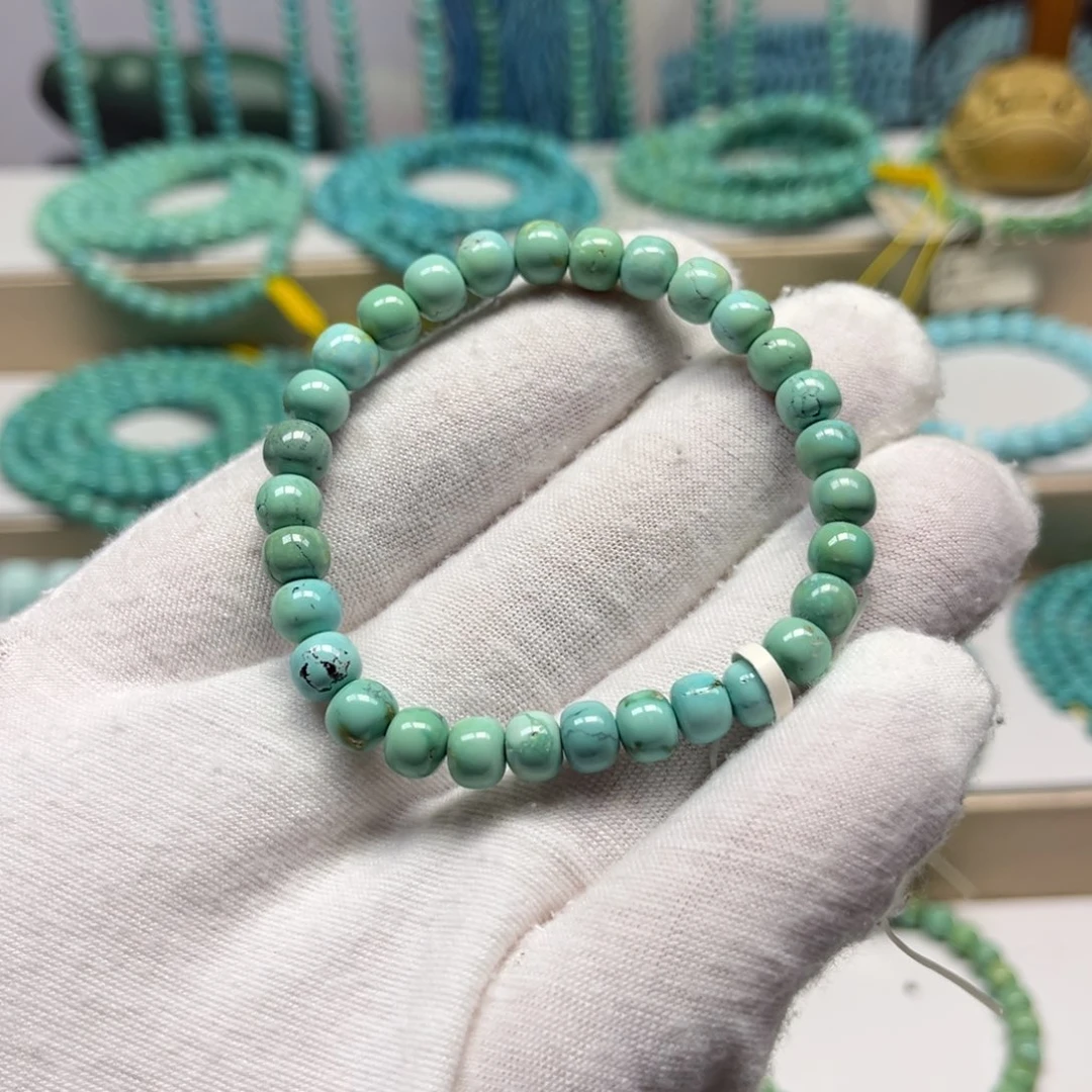 绿松石未镶嵌手链