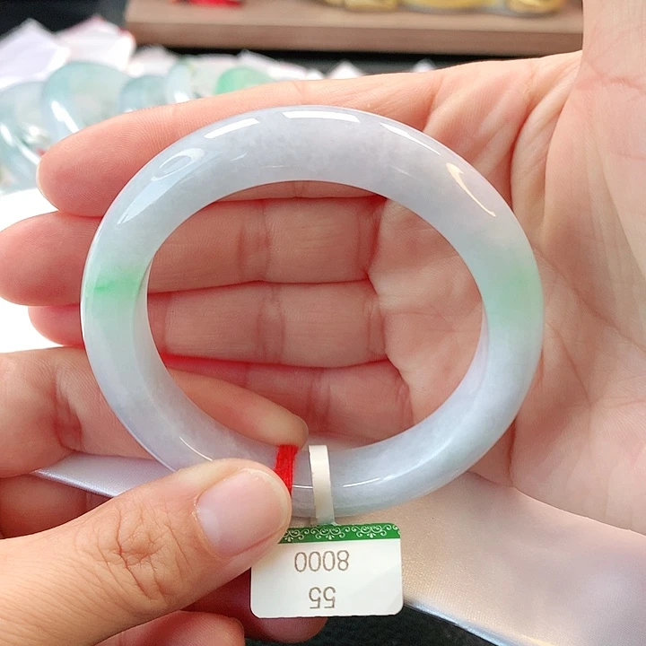 未镶嵌手镯翡翠55正