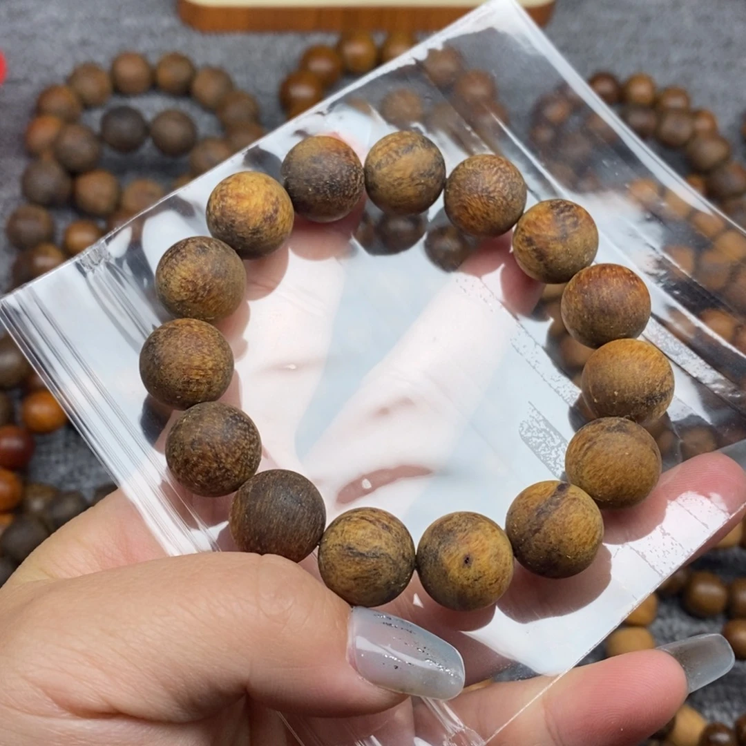 骑***羽手串/手链贡木印贡瘤疤