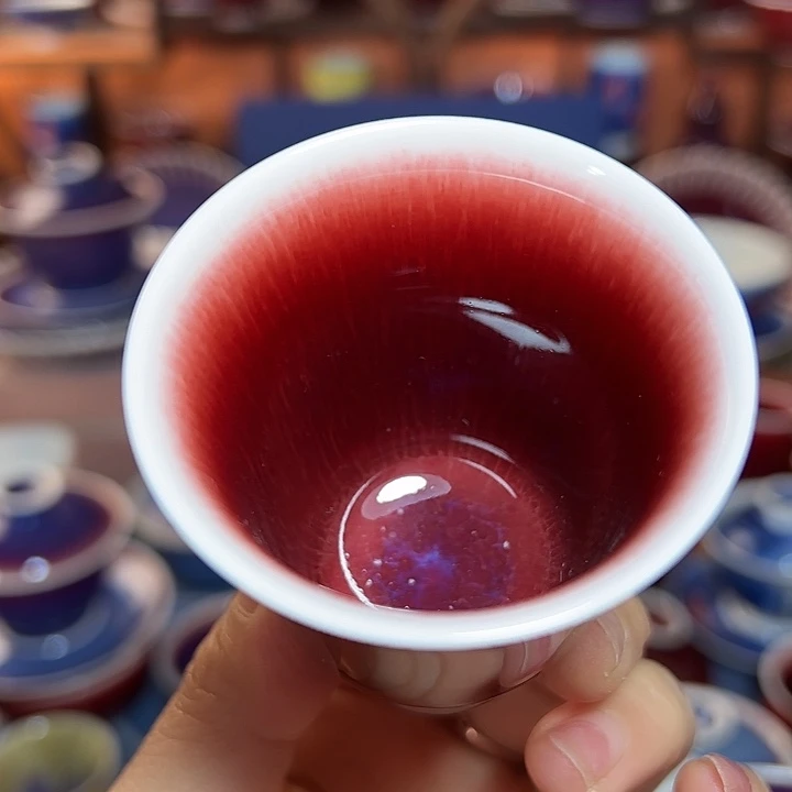 瓷片景德镇品艺轩郎红