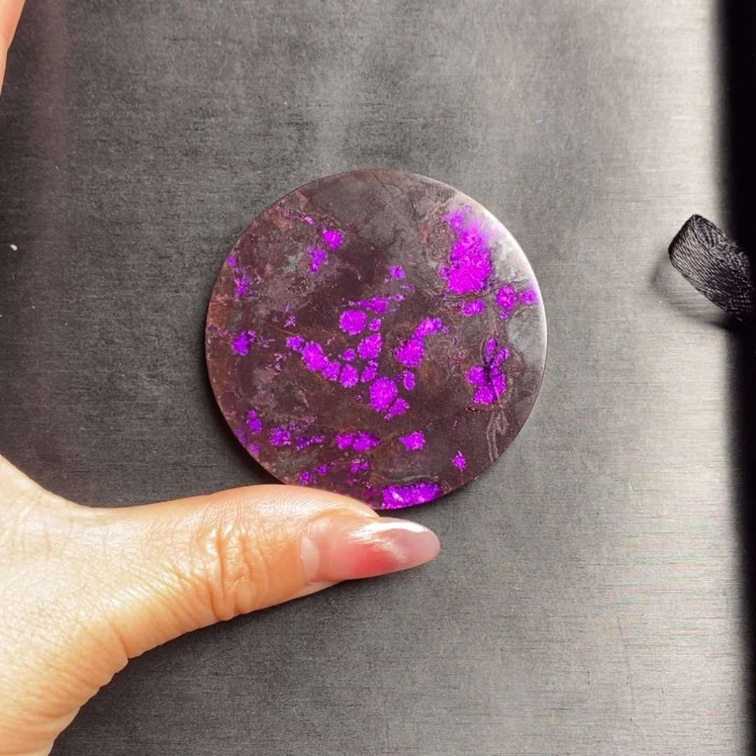 苏纪石（舒俱来）圆牌未镶嵌