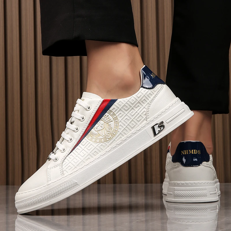 美杜莎女皇轻奢高端小众百搭透气夏季时尚休闲板鞋9955