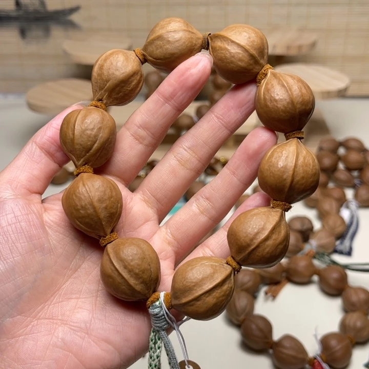 徕***M手串/手链橄榄核22.27精品梅林铁核