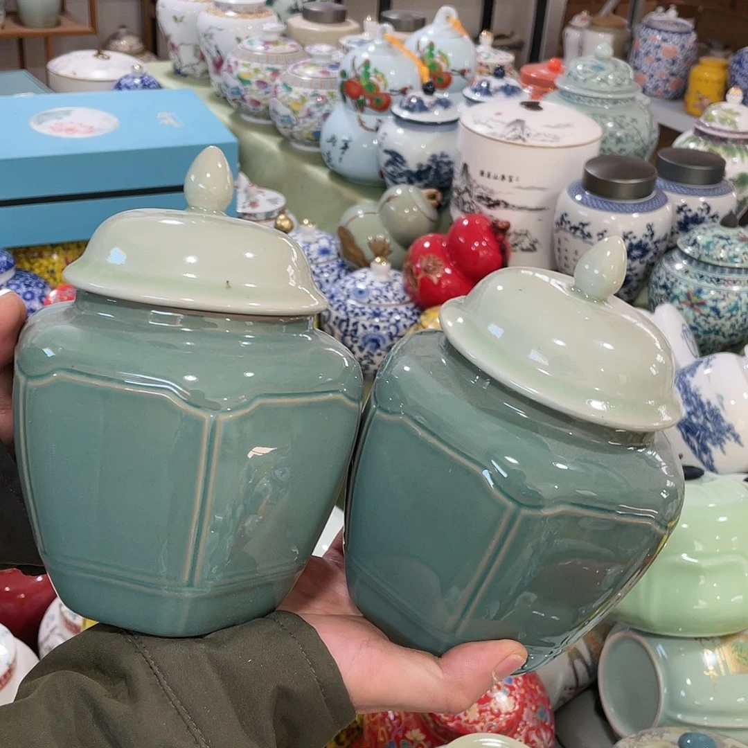 陶瓷罐茶叶罐密封罐