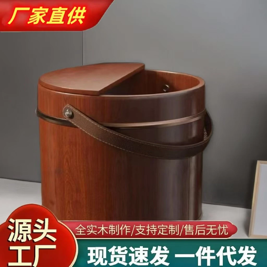 香柏木手提泡脚专用桶木桶泡脚家用实木泡脚盆足浴盆洗脚盆木桶