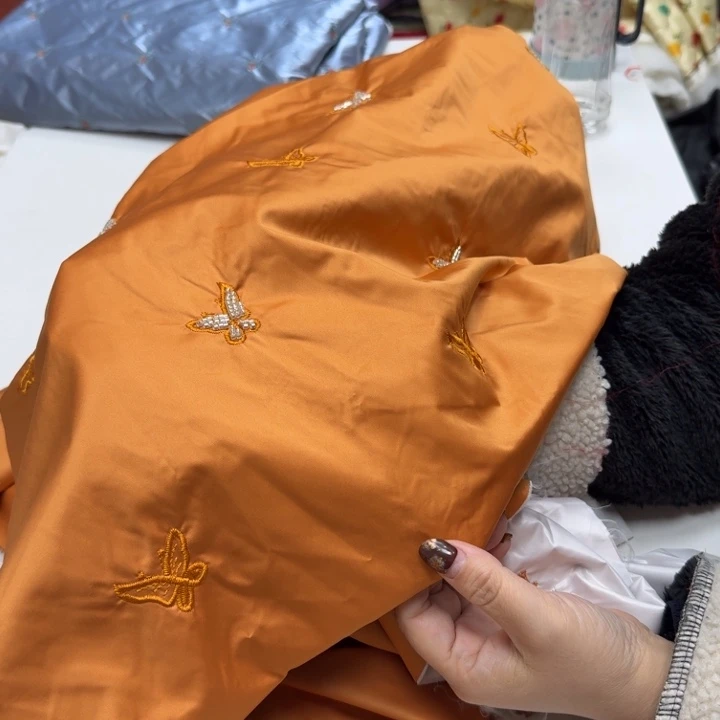 无纺布2米夹棉面料