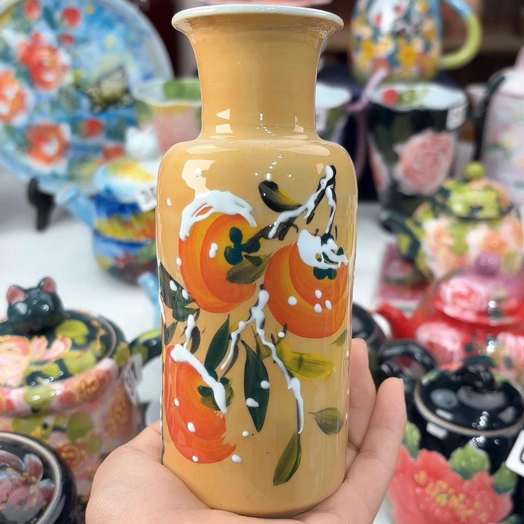 景德镇手绘高温釉下彩陶瓷茶具