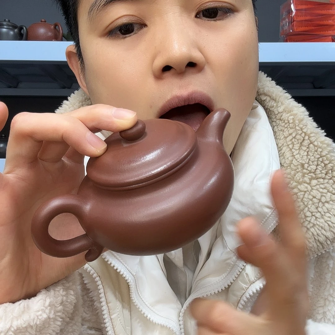 紫砂茶壶民间手艺人全手工制作