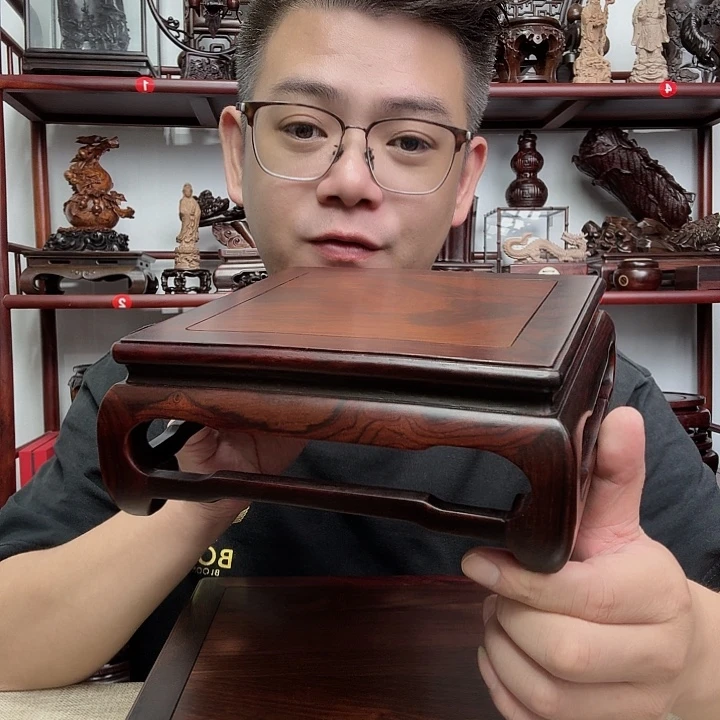 微凹黄檀工艺品底座