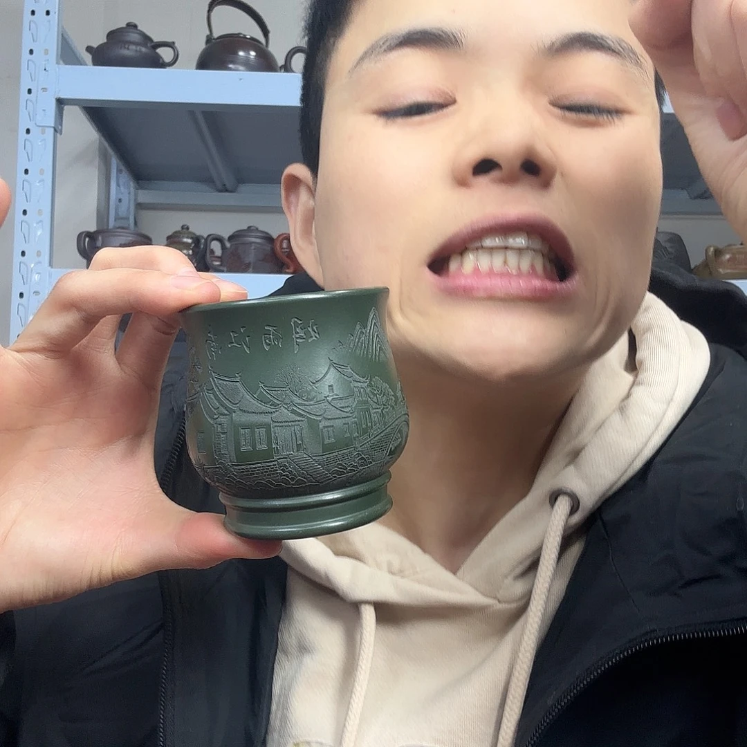 紫砂茶壶民间手艺人全手工制作