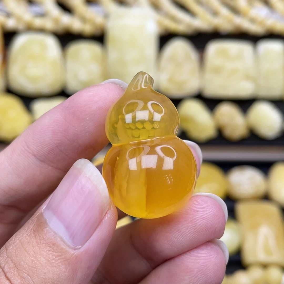 裸石琥珀未镶嵌琥珀蜜蜡