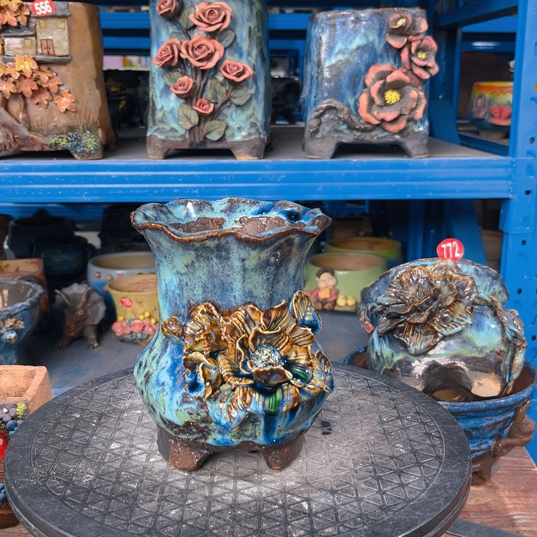 3 号陶然花器手工花盆