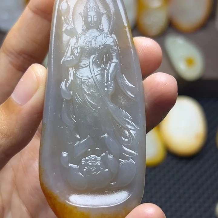 颈饰未镶嵌和田玉