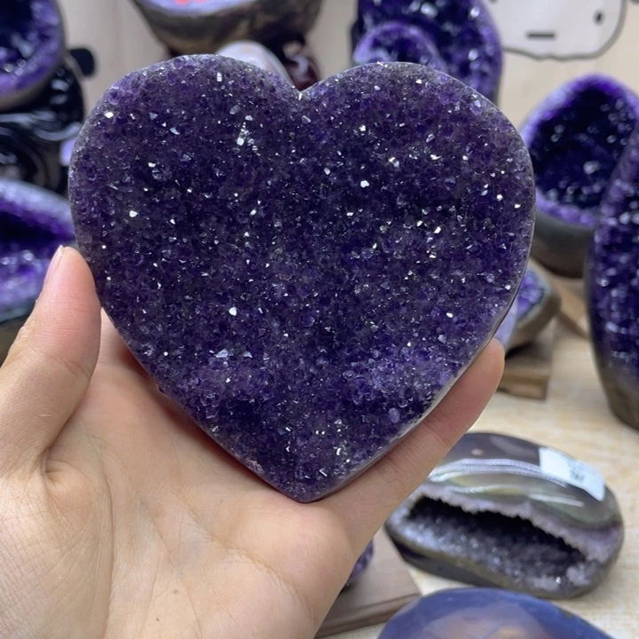 未镶嵌珠宝半成品紫晶