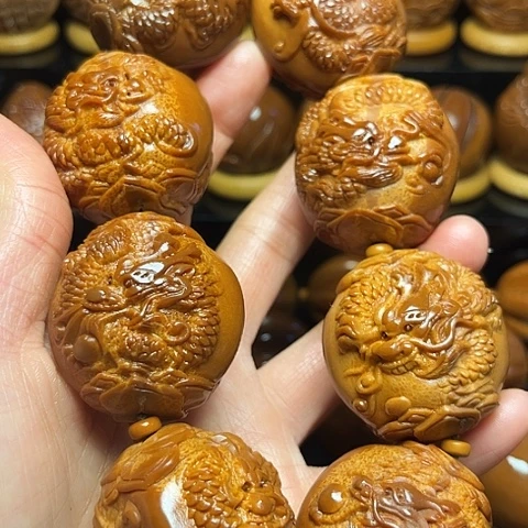 赵***一手串/手链橄榄核3.7龙财