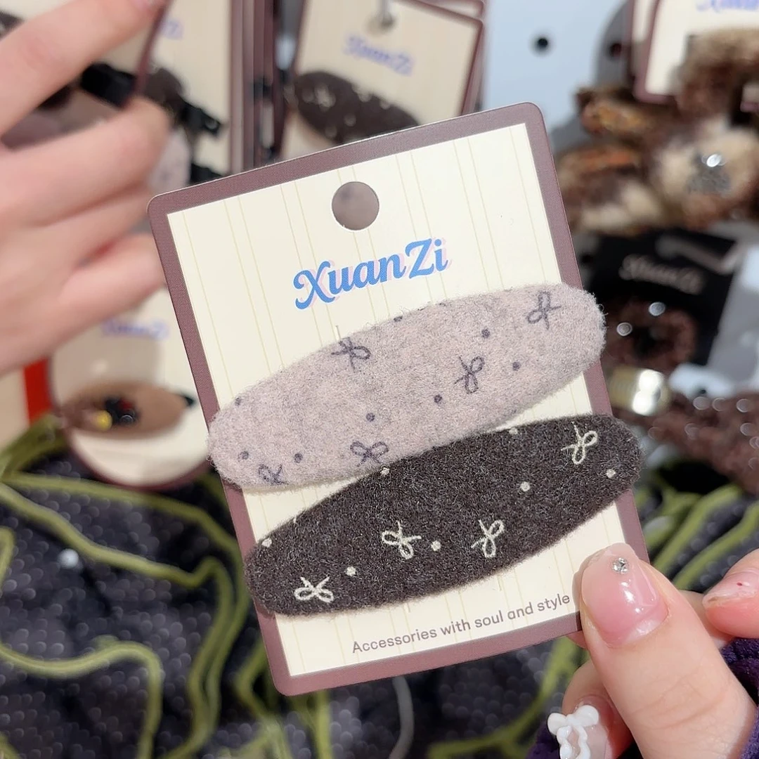 皮质铁合金发饰发夹