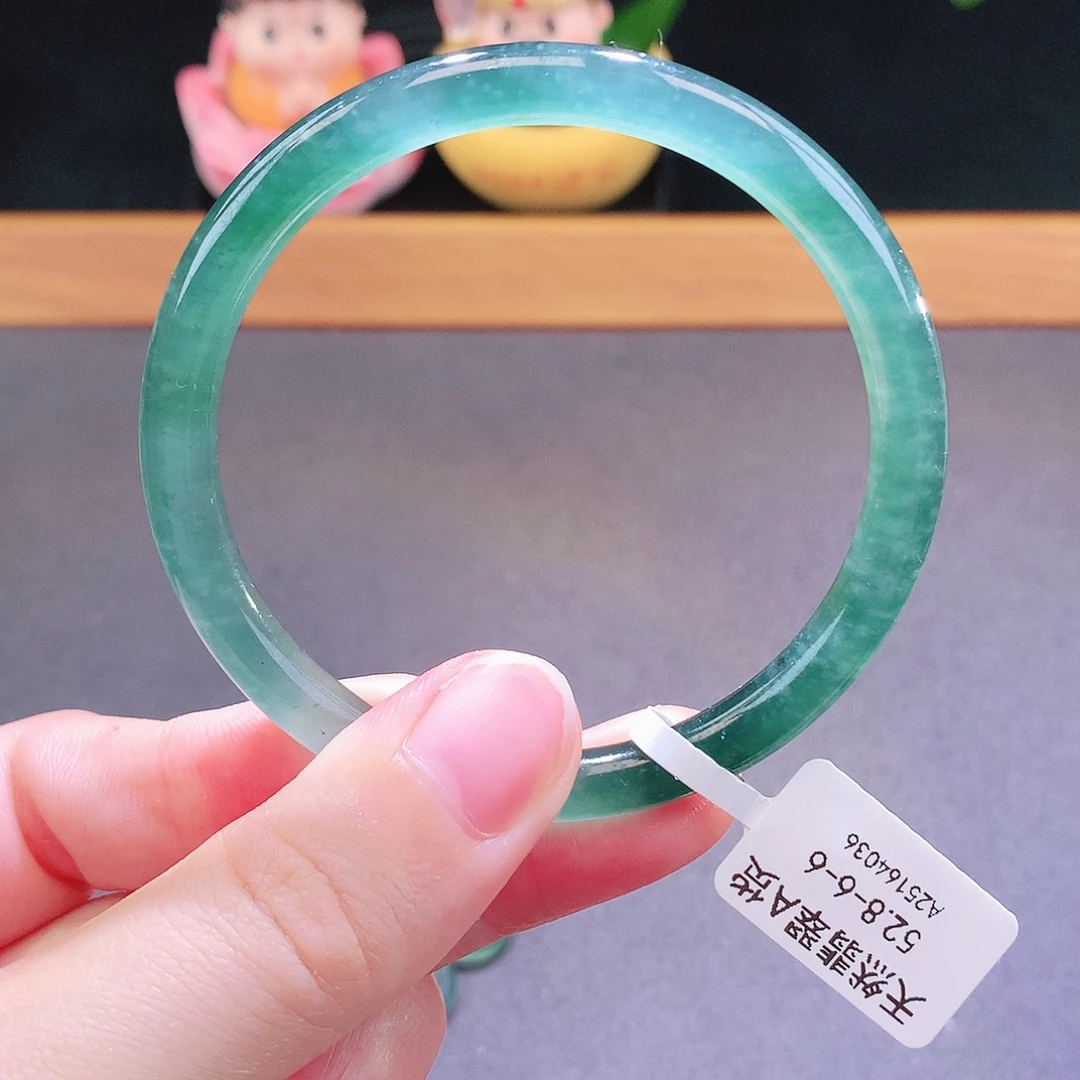 翡翠未镶嵌手镯天然翡翠