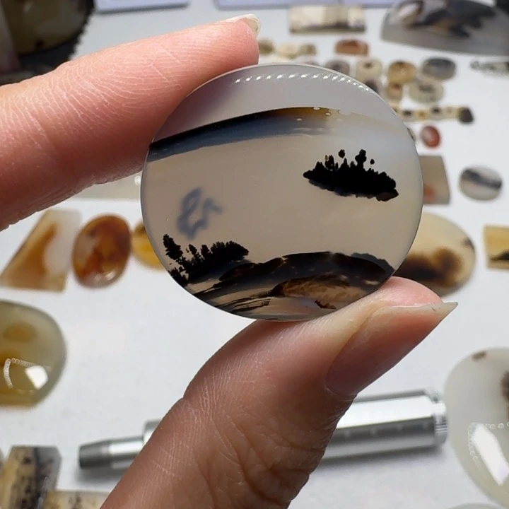 玛瑙/玉髓未镶嵌摆件