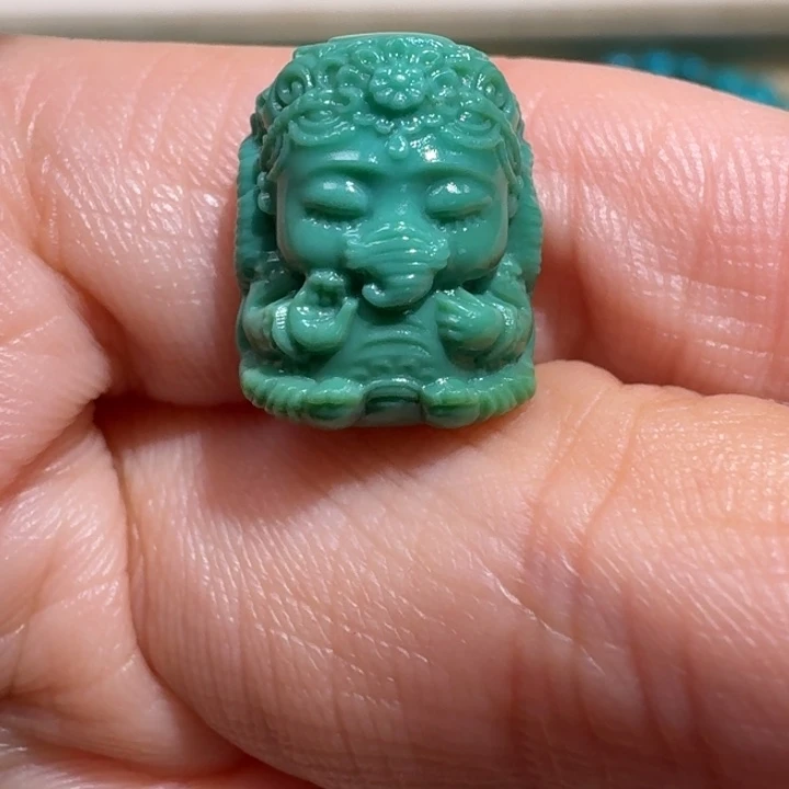 绿松石未镶嵌配饰